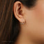 3D Cube Studs Earrings, Gold, Silver SHEMISLI - SS967 - Shemisli Jewels - SS967G1 - 3D Cube Studs Earrings, Gold, Silver SHEMISLI - SS967