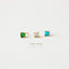 4mm CZ Studs, White, Emerald, Turquoise, Gold, Silver SHEMISLI - SS074, SS088, SS092 - Shemisli Jewels - SS074G1 - 4mm CZ Studs, White, Emerald, Turquoise, Gold, Silver SHEMISLI - SS074, SS088, SS092