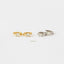 CZ Hoop Earrings, Huggies, Unisex, Gold, Silver SHEMISLI - SH143