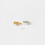 CZ Stone Ear Cuff, Earring No Piercing is Needed, Gold, Silver SHEMISLI SF043