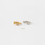 CZ Stone Ear Cuff, Earring No Piercing is Needed, Gold, Silver SHEMISLI SF043