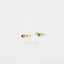 Emerald CZ Stone Ear Cuff, Earring No Piercing is Needed, Unisex, Gold, Silver SHEMISLI SF045