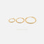 Large Thin Hoops, Light weight Huggies, Unisex, Gold, Silver SHEMISLI - SH268, SH152, SH269