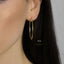 Large Thin Hoops, Huggies, Unisex, Gold, Silver SHEMISLI - SH152