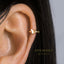 Tiny Butterfly Cartilage Hoops, Unisex, Gold, Silver SHEMISLI - SH217 LR