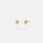 Tiny Star CZ Studs, Unisex, Gold, Silver SHEMISLI SS260