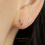 Dainty CZ Spike Studs, Unisex, Gold, Silver SHEMISLI SS146, SS261, SS262, SS263, SS264