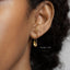 Safety Pin Hoop Earrings, Unisex, Gold, Silver SHEMISLI - SH190, SH191