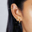 Simple Round Hoop Earrings, Huggies, Unisex, Gold, Silver SHEMISLI - SH001, SH003, SH590, SH009