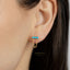 Tiny Bar CZ Studs Earrings, Unisex, Gold, Silver SHEMISLI SS145, SS265, SS266, SS267, SS268