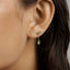 Dangle Stud Earrings, Gold, Silver SHEMISLI - SS138 LR