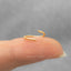 Thin Sparkle Hoops Rings for Ear, Nose, No Hinge Design, 20ga, 4, 5, 6, 7, 8, 9, 10, 12mm, 14k Gold Filled, Silver, SHEMISLI - SH604 - SH612