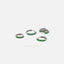 Simple Emerald CZ Conch Hoop Earrings, Huggies, 8, 9, 10, 12mm Unisex, Gold, Silver SHEMISLI - SH346, SH347, SH348, SH031