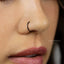 Round Nose Ring, Nostril Hoop, Septum Ring, 20ga, 18ga, 16ga, ID 6-12mm, Unisex, G23 Titanium, SHEMISLI SH436...SH446...SH456...