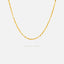 Lip Chain Necklace, Unisex, Gold, Silver (15" + 3") SHEMISLI - SN003