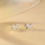 Tiny Unicorn Stud Earrings, Unisex, Gold, Silver SS705 Butterfly End, SS706 Screw Ball End (Type A) LR