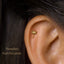 Dainty Dragonfly Threadless Flat Back Earrings, Nose Stud, 20,18,16ga, 5-10mm Surgical Steel SHEMISLI SS581