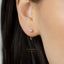 White Stone Ear Jackets, Clear Stone Unisex, Gold, Silver SHEMISLI SJ016 NOBKG