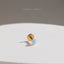 Tiny 3mm Opal Ball Threadless Flat Back Nose Stud, 20,18,16ga, 5-10mm Surgical Steel SHEMISLI SS587