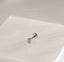 Tiny Rectangle Threadless Flat Back Tragus Stud, 20,18,16ga, 5-10mm Unisex, Surgical Steel SHEMISLI SS591