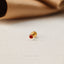 Tiny Garnet Threadless Flat Back Lip Labret Stud, 18,16ga, 6-10mm, January Birthstone, Unisex, Surgical Steel, SS599