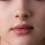 Tiny Star Septum Ring, Nose Ring, Daith Ring, Hinged Clicker Hoop, 16ga 8mm or 10mm, Surgical Steel, SHEMISLI SH664, SH665