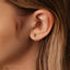 Tiny Emerald Marquise Threadless Flat Back Earrings, Nose Stud, 20,18,16ga, 5-10mm, Surgical Steel, SHEMISLI SS582