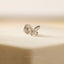 Tiny Butterfly Threadless Flat Back Lip Labret Stud, 18,16ga, 6-10mm Unisex, Surgical Steel SHEMISLI SS920