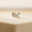 Tiny Butterfly Threadless Flat Back Nose Stud, 20,18,16ga, 5-10mm Surgical Steel SHEMISLI SS920