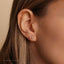 Tiny Triple Star Threadless Flat Back Earrings, Nose Stud, 20,18,16ga, 5-10mm Surgical Steel SHEMISLI SS854