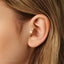 Tiny Star Threadless Flat Back Tragus Stud, 20,18,16ga, 5-10mm, Unisex, Surgical Steel, SHEMISLI SS567 - Shemisli Jewels