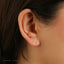 Stardust Textured Ball Studs Earrings, 2.5mm, 3mm, 4mm Gold, Silver SHEMISLI SS005 SS006 SS007