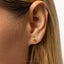 Tiny Giraffe Threadless Flat Back Earrings, 20,18,16ga, 5-10mm Unisex, Surgical Steel SHEMISLI SS1079