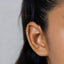 Tiny Thin 2 lined Helix Cuff, Upper Ear Cuff, Earring No Piercing is Needed, Unisex, Gold, Silver SHEMISLI - SF050 NOBKG