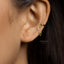 Chain Ear Cuff, Conch Cuff, Earring No Piercing is Needed, Unisex, Gold, Silver SHEMISLI - SF059