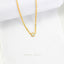 Tiny Opal Stone Necklace, Unisex, Gold, Silver (14.5"+2.5") SHEMISLI - SN007