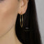 Large Thin Hoops, Light weight Huggies, Unisex, Gold, Silver SHEMISLI - SH268, SH152, SH269