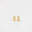 CZ Hoop Earrings, Huggies, Gold, Silver SHEMISLI - SH062 - Shemisli Jewels