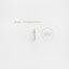 Stud Lobe cuff earrings, Twisted Wire, Gold, Silver SHEMISLI SS054