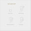 Simple CZ Ear Conch Cuff, Earring No Piercing is Needed, Gold, Silver SHEMISLI SF028