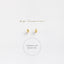 Tiny 3D Diamond Shape Studs, Rhombus Earrings, Gold, Silver SHEMISLI - SS021