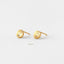 Tiny Circle Studs Earrings, Gold, Silver SHEMISLI SS065