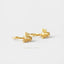 Bee Hoops Earrings, Gold, Silver SHEMISLI - SH188