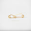 Safety Pin Hoop Earrings, Gold, Silver SHEMISLI - SH190, SH191