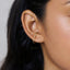 Stud Lobe cuff earrings, Gold, Silver SHEMISLI - SS053