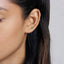 Emerald CZ Studs Earrings, Gold, Silver SHEMISLI SS163