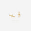 Tiny Dagger Stud Earrings, Gold, Silver SHEMISLI - SS207 Butterfly End, SS354 Screw Ball End (Type A)