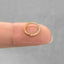 Daith Piercing CZ Round Paved Earring, Septum Ring, Hinged Clicker Hoop, 16ga 8 or 10mm, Solid G23 Titanium, SHEMISLI SH303, SH038