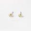 Rainbow Multicolored Glass Stud Earrings, Silver SHEMISLI - SS236