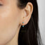CZ Dangle Earrings, White, Emerald, Turquoise, Sapphire, Black, Opal, Gold, Silver SHEMISLI - SS209, SS210, SS288, SS289, SS290, SS291